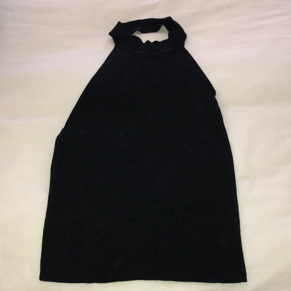 Zara halter knit top